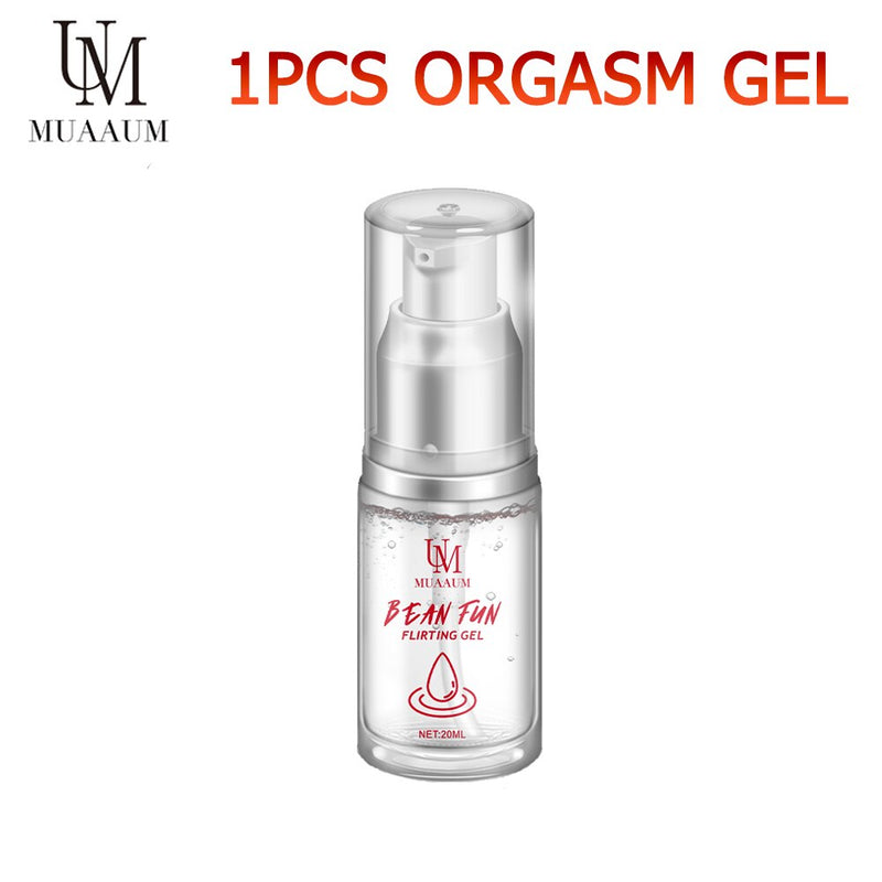 Muaaum Female Orgasm Liquid Orgasm Enhancer Vagina Shrinking Gel 20ml Increase Women Sex Libido Enhance Sex Time G-spot Exciting