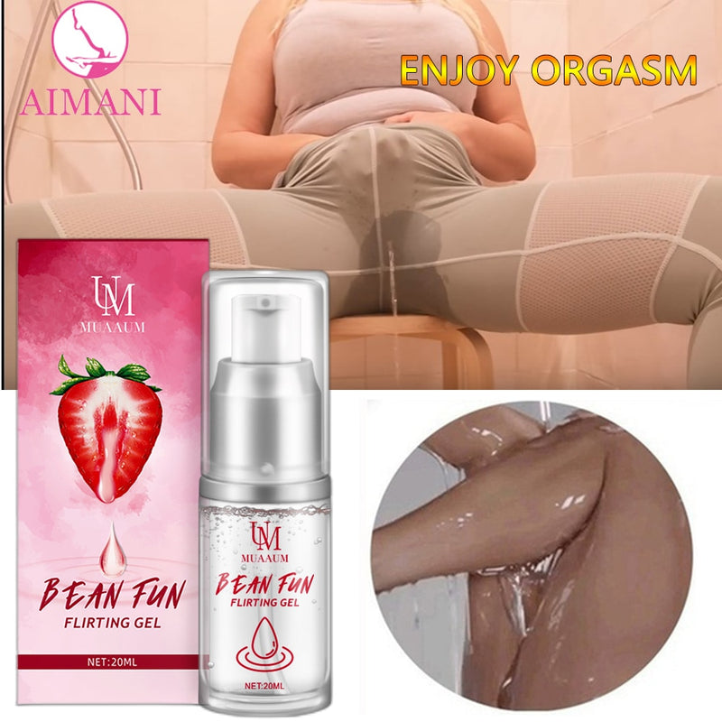 Muaaum Female Orgasm Liquid Orgasm Enhancer Vagina Shrinking Gel 20ml Increase Women Sex Libido Enhance Sex Time G-spot Exciting