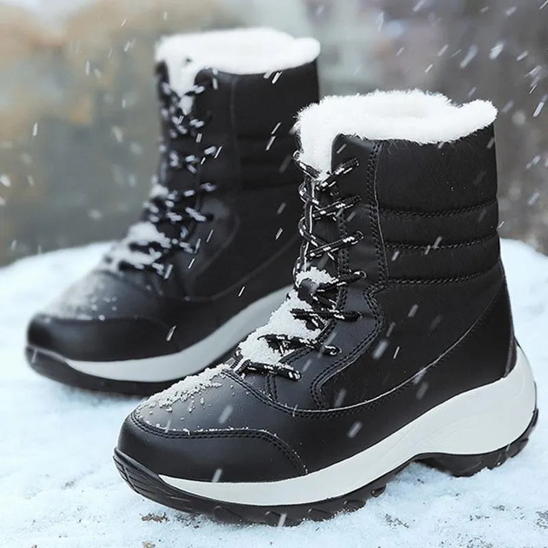 Waterproof Winter Snow Boots Women