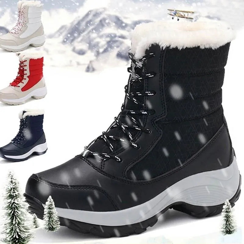 Waterproof Winter Snow Boots Women