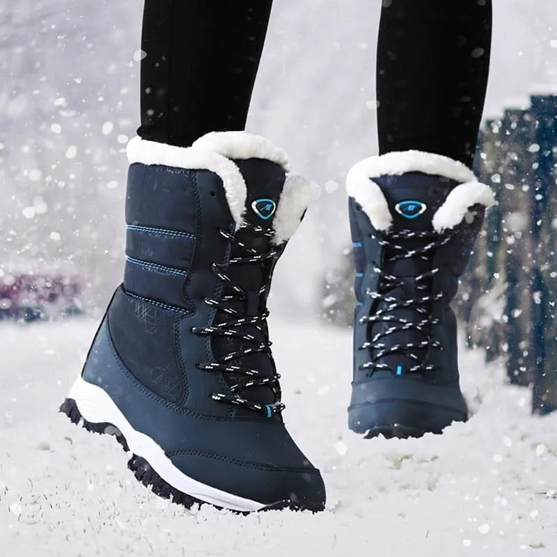 Waterproof Winter Snow Boots Women