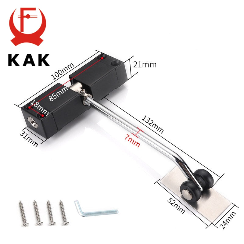 KAK Stainless Steel Automatic Spring Door Closer Door Closing Device Can Adjust The Door Closing Device Furniture Door Hardware - Mike Armstrong