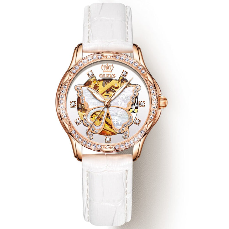 OLEVS Top Brand Mechanical Women Watch - Mike Armstrong