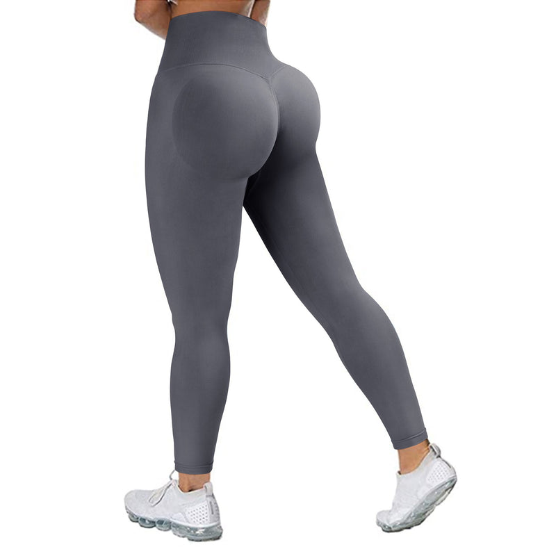 RUUHEE Seamless Leggings Solid Scrunch Butt Lifting Booty High Waisted Sportwear Gym Tights Push Up Women Leggings For Fitness - Mike Armstrong