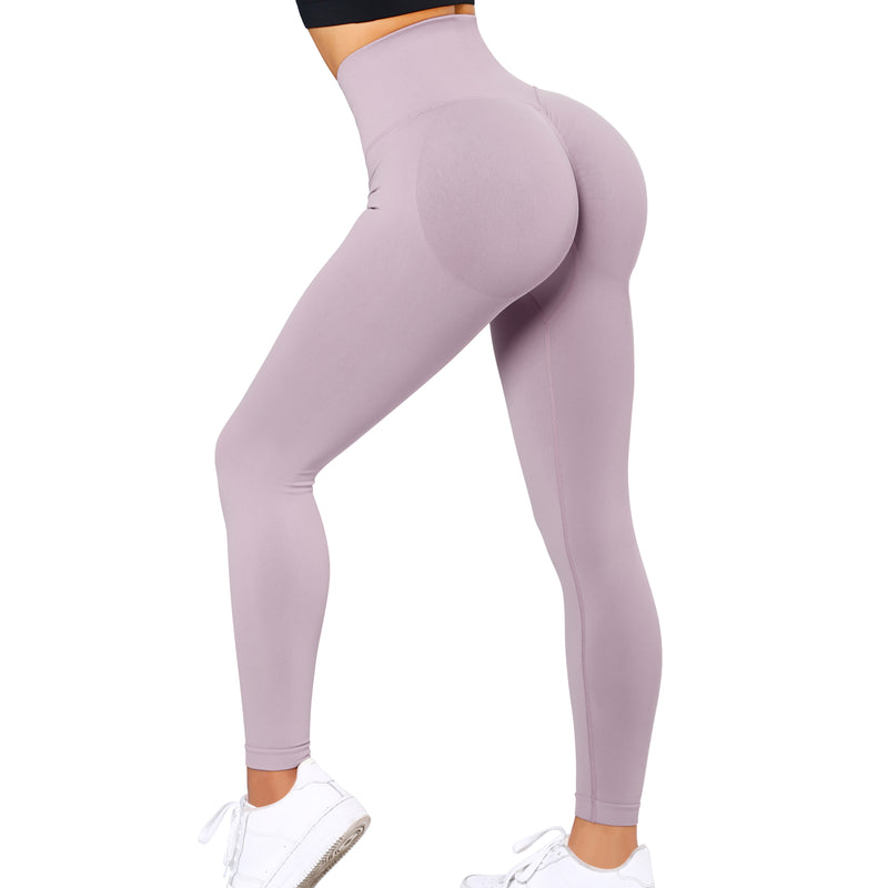 RUUHEE Seamless Leggings Solid Scrunch Butt Lifting Booty High Waisted Sportwear Gym Tights Push Up Women Leggings For Fitness - Mike Armstrong