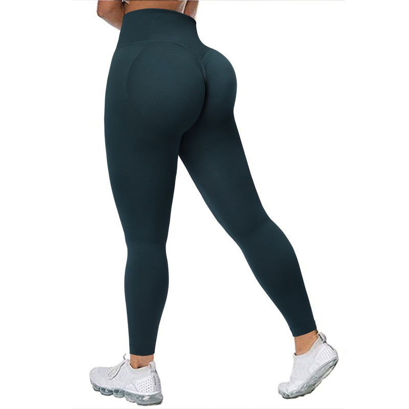 RUUHEE Seamless Leggings Solid Scrunch Butt Lifting Booty High Waisted Sportwear Gym Tights Push Up Women Leggings For Fitness - Mike Armstrong