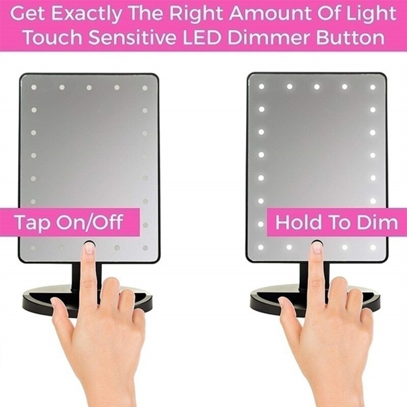 1Pc Creative Adjustable LED Makeup Mirror - Mike Armstrong