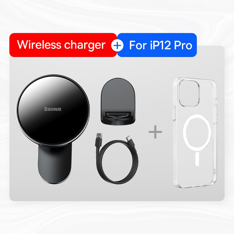 Baseus Magnetic Car Phone Holder Wireless Charger for iPhone 13 iPhone 12 Pro Max Wireless Charging Car Charger Phone Holder - Mike Armstrong