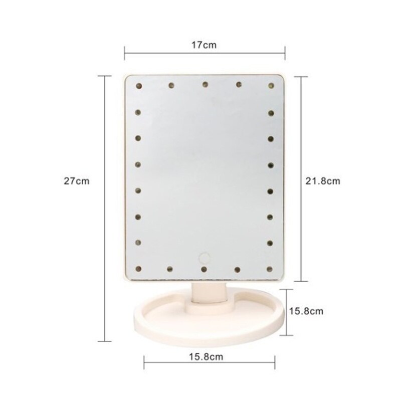 1Pc Creative Adjustable LED Makeup Mirror - Mike Armstrong