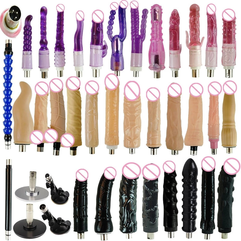 FREDORCH New Sex machines for woman Automatic Female Masturbation Pumping Gun 3XLR sex machines for adults With Big Dildo sexmac