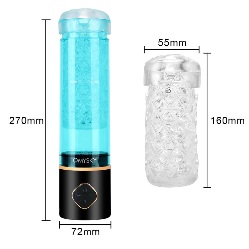 Water Bath Electric Penis Pump Sex Toys for Men Male Masturbator