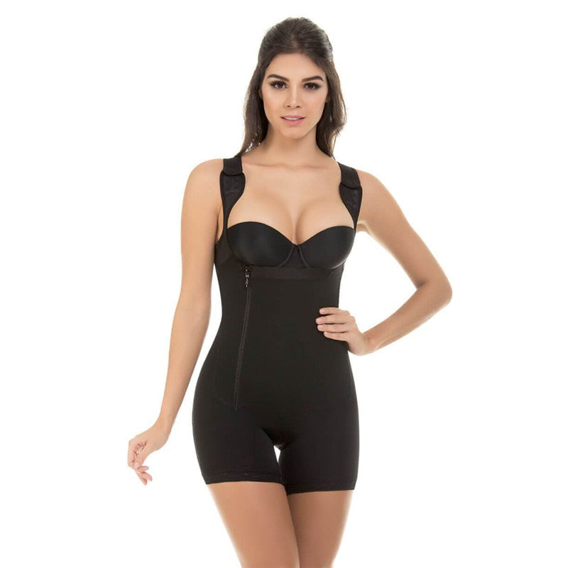 Zip Waist Lace Slimming Shaper Corset Control Shapewear Butt Lifter Strap Body Shaper Underwear Bodysuit Women Plus Size S-6xl - Mike Armstrong