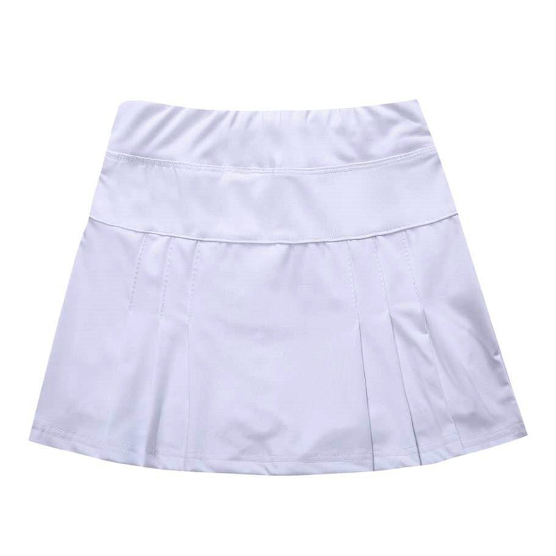 Solid Badminton Skirts Tennis Sports Golf Skirt Fitness Shorts Women Athletic Quick Dry Running Sport Skort with Pocket M-XXXL - Mike Armstrong