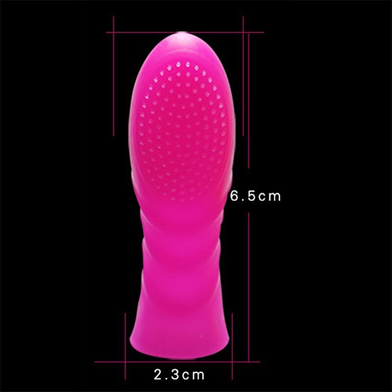 G-Spot Finger Sleeve Massager Silicone Clitoris Stimulator Sex Toys for Woman Lesbian Orgasm Sex Products Female Masturbator