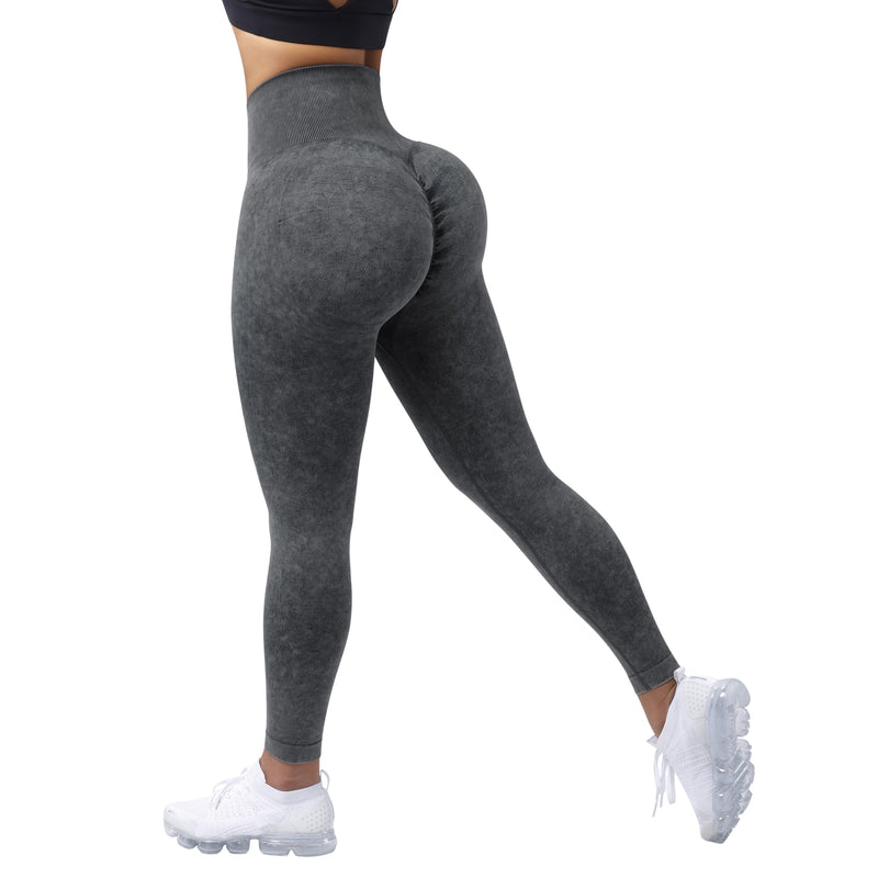 RUUHEE Seamless Leggings Solid Scrunch Butt Lifting Booty High Waisted Sportwear Gym Tights Push Up Women Leggings For Fitness - Mike Armstrong