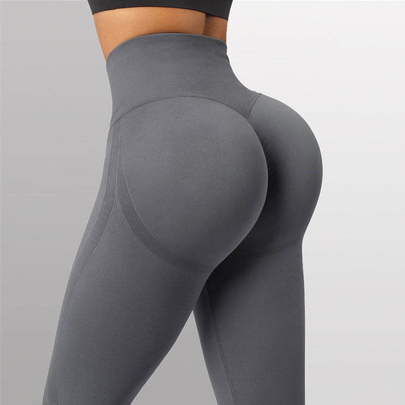 RUUHEE Seamless Leggings Solid Scrunch Butt Lifting Booty High Waisted Sportwear Gym Tights Push Up Women Leggings For Fitness - Mike Armstrong