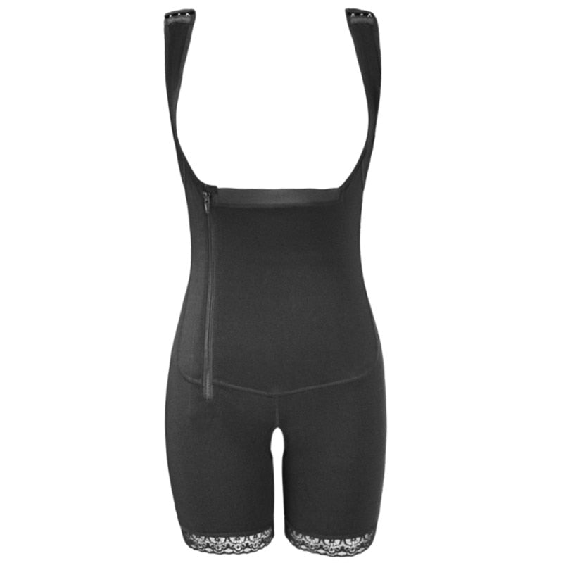 Zip Waist Lace Slimming Shaper Corset Control Shapewear Butt Lifter Strap Body Shaper Underwear Bodysuit Women Plus Size S-6xl - Mike Armstrong