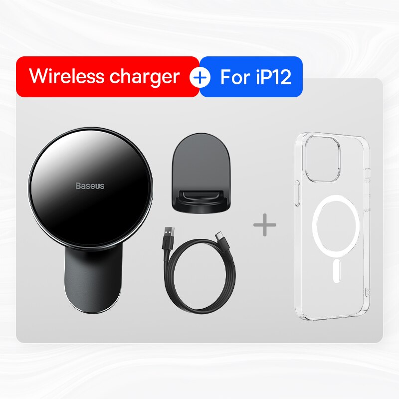 Baseus Magnetic Car Phone Holder Wireless Charger for iPhone 13 iPhone 12 Pro Max Wireless Charging Car Charger Phone Holder - Mike Armstrong