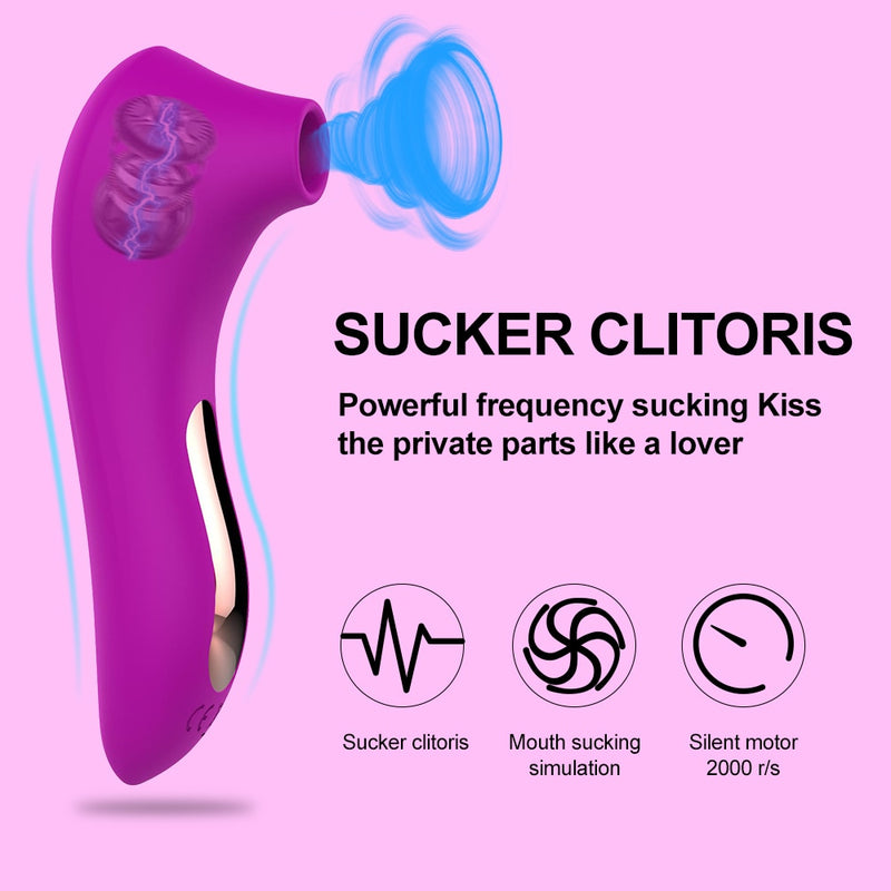 Clit Sucker Vagina Sucking Vibrator Female Clitoris Vacuum Stimulator Nipple Sexy Toys for Adults 18 Women Masturbator Product