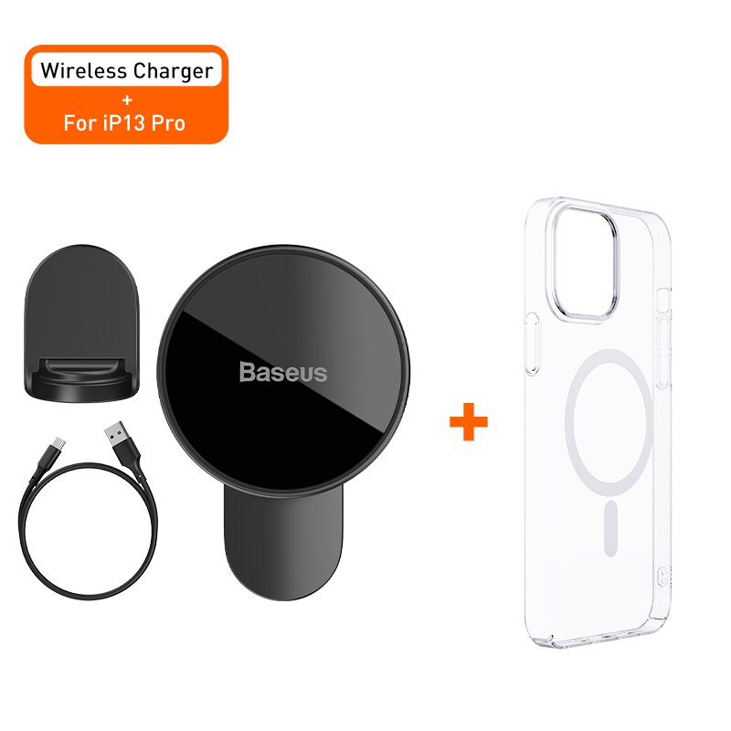 Baseus Magnetic Car Phone Holder Wireless Charger for iPhone 13 iPhone 12 Pro Max Wireless Charging Car Charger Phone Holder - Mike Armstrong