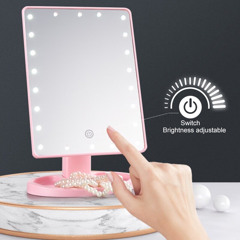 1Pc Creative Adjustable LED Makeup Mirror - Mike Armstrong