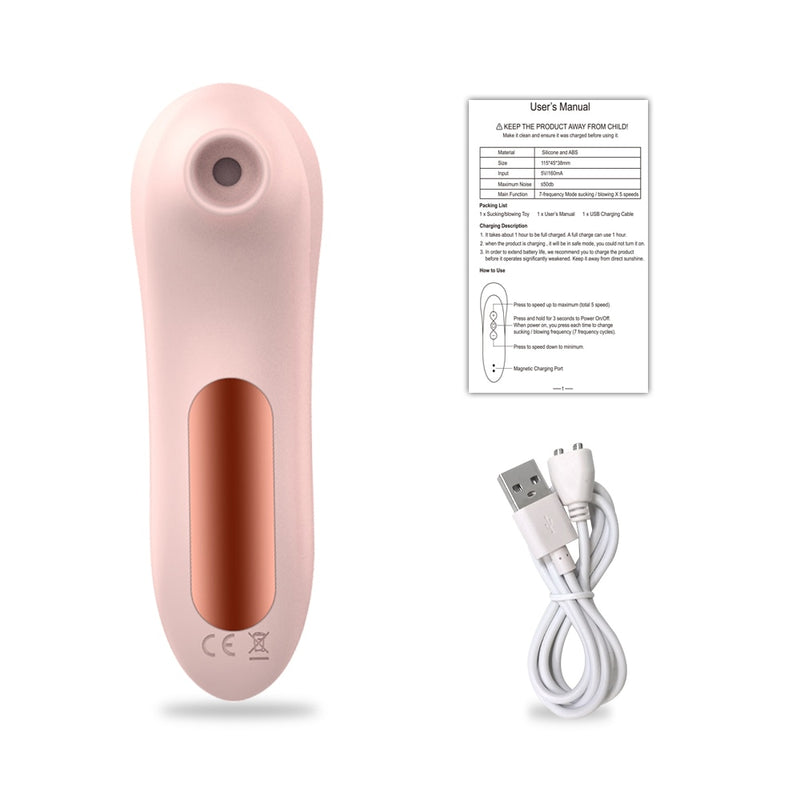 Clit Sucker Vagina Sucking Vibrator Female Clitoris Vacuum Stimulator Nipple Sexy Toys for Adults 18 Women Masturbator Product