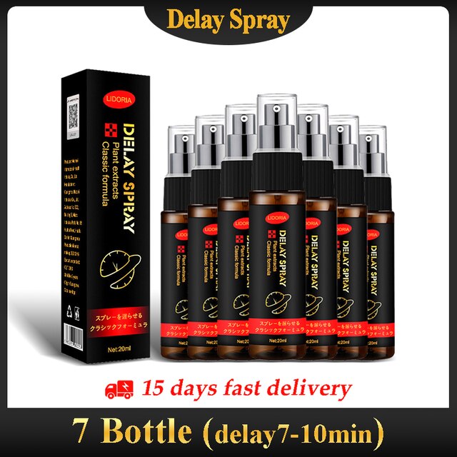 Sex Delay Spray Sex for Men 20ml Male External Use Anti Premature Ejaculation Lasting Long 60 Minutes Penis Enlargment Pills