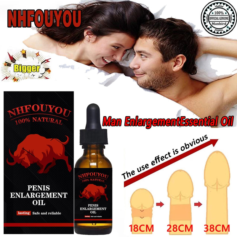 Penis Enlargement Thicken Oil Enhance Aldult Men Health Sex Care Penis Increase Growth Oil For Men Lubricant Oil Time