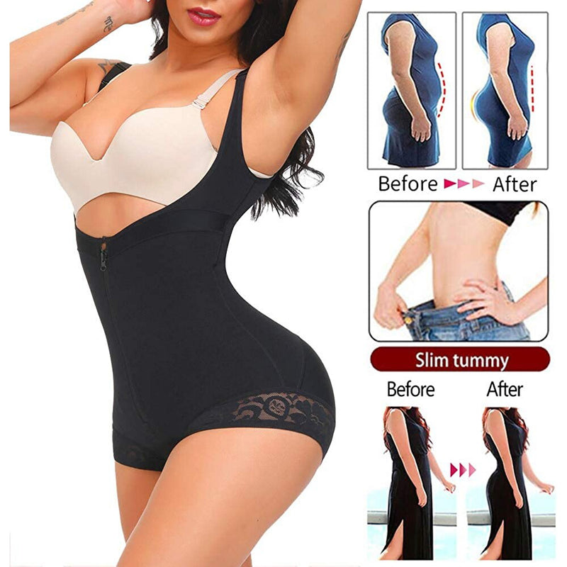 Body Shapewear Women Belly Slimming Sheath Fajas Colombians Postpartum Shaper Waist Trainer Corset Bodysuit Reductive Girdles - Mike Armstrong