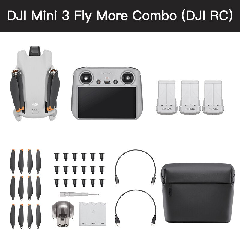 DJI Mini 3 Drone 38-min Max Flight Time 4K HDR Video Under 249 g True Vertical Shooting brand new in stock - Mike Armstrong