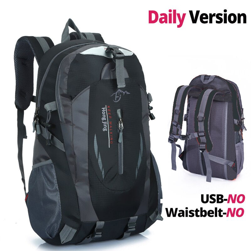 Quality Nylon Waterproof Travel Backpacks Men Climbing Travel Bags Hiking Backpack Outdoor Sport School Bag Men Backpack Women - Mike Armstrong