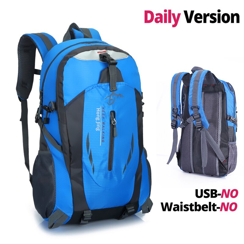 Quality Nylon Waterproof Travel Backpacks Men Climbing Travel Bags Hiking Backpack Outdoor Sport School Bag Men Backpack Women - Mike Armstrong