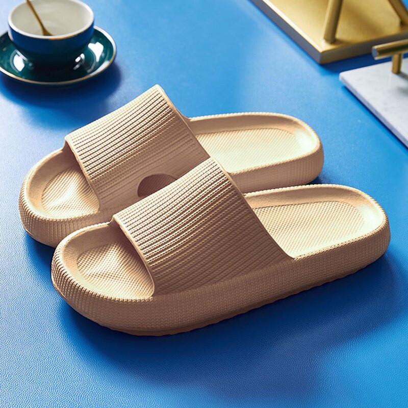 Thick Platform Bathroom Home Slippers Women Fashion Soft Sole EVA Indoor Slides Woman Sandals 2021 Summer Non-slip Flip Flops - Mike Armstrong