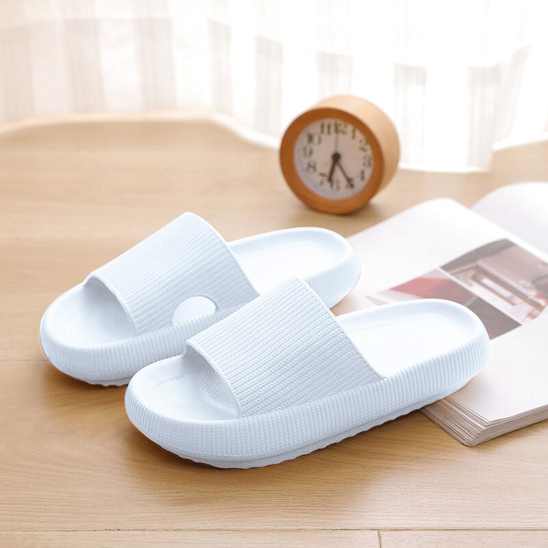 Thick Platform Bathroom Home Slippers Women Fashion Soft Sole EVA Indoor Slides Woman Sandals 2021 Summer Non-slip Flip Flops - Mike Armstrong