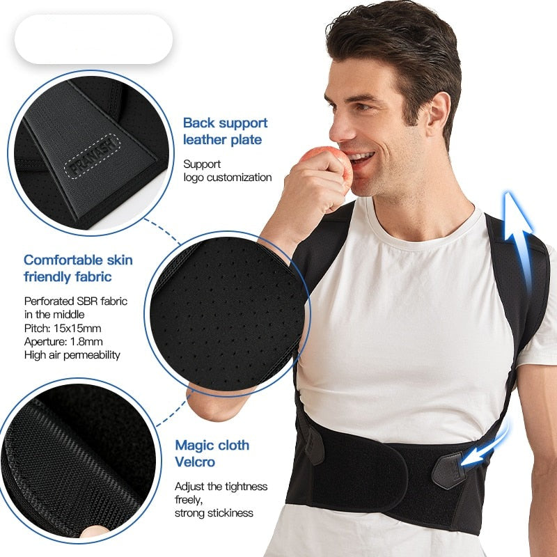 Adjustable Back Posture Corrector Belt - Mike Armstrong