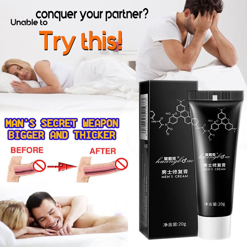 Male Penis Enlargement Growth Gel Sex Toys Big Dick Lasting Erection Delay Cream Cock Erection Enhance Men Health Care