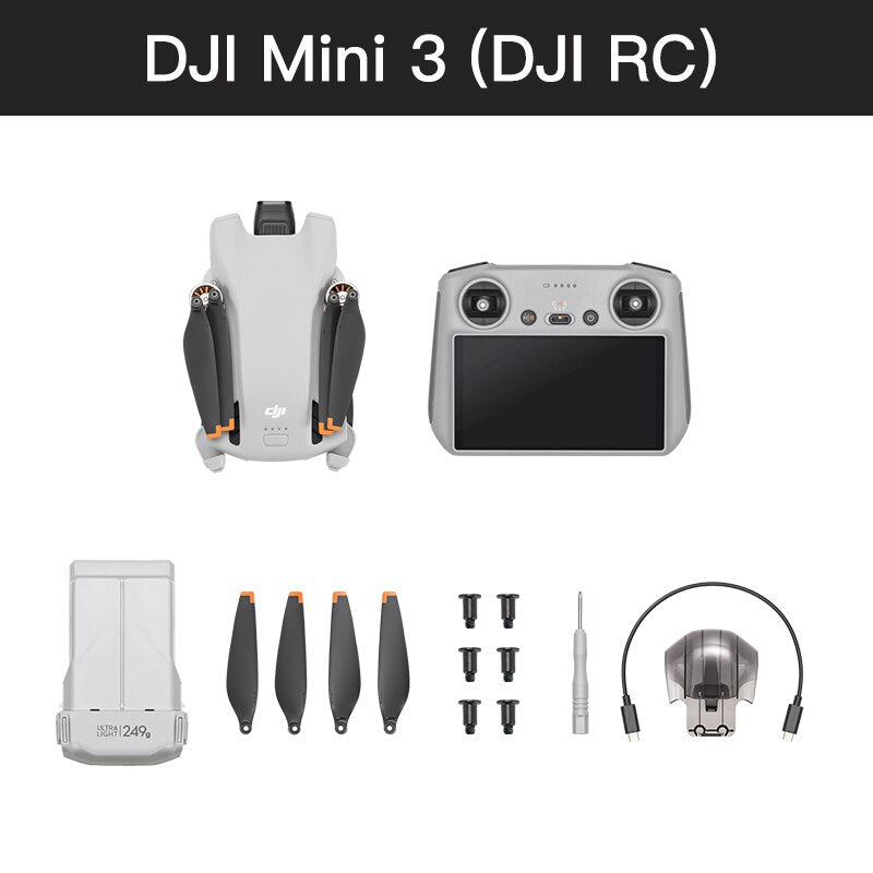 DJI Mini 3 Drone 38-min Max Flight Time 4K HDR Video Under 249 g True Vertical Shooting brand new in stock - Mike Armstrong