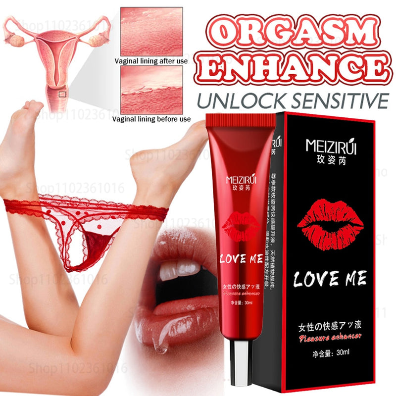 Female Orgasm Liquid Orgasm Enhancer Vagina Shrinking Gel 30ml Increase Women Sex Libido Enhance Sex Time G-spot Exciting