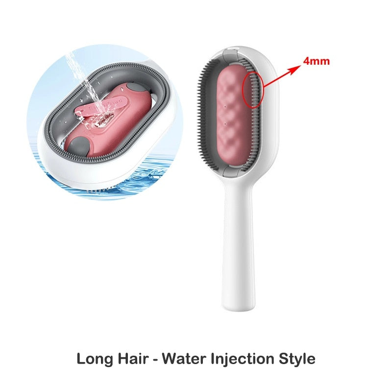 Pet hair brush