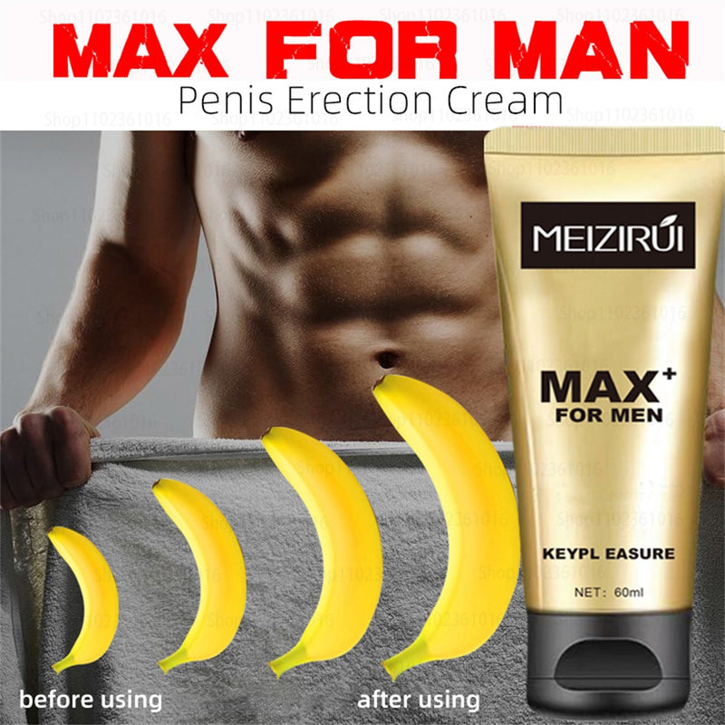 60ML For Big Dick Male Penis Enlargement Gel XXL Cream Increase Erection Product Aphrodisiac Sex Product Extender Enhancer