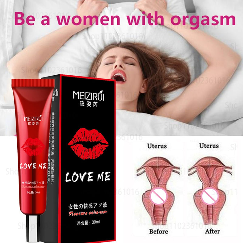 Female Orgasm Liquid Orgasm Enhancer Vagina Shrinking Gel 30ml Increase Women Sex Libido Enhance Sex Time G-spot Exciting