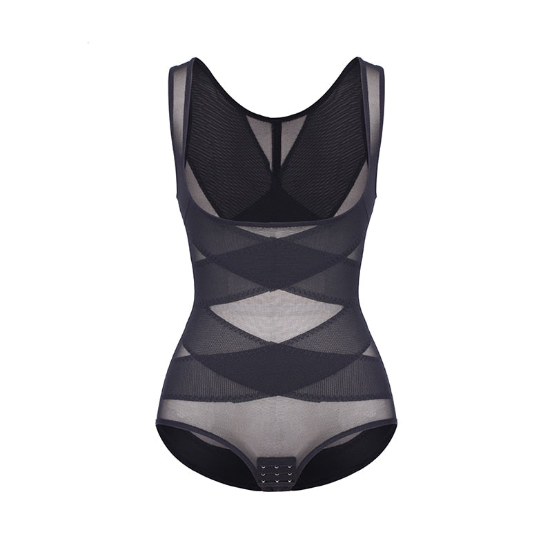 Mesh Thongs Bodysuit Shapewear Women - Mike Armstrong