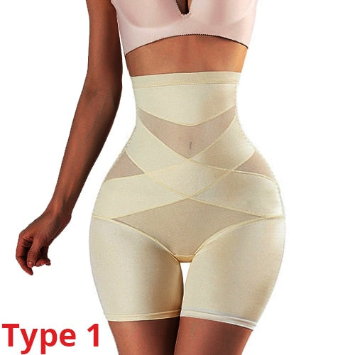 CXZD Women High Waist Trainer Body Shaper Panties Tummy Belly Control Body Slimming Control Shapewear Girdle Underwear - Mike Armstrong