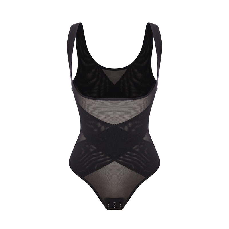 Mesh Thongs Bodysuit Shapewear Women - Mike Armstrong