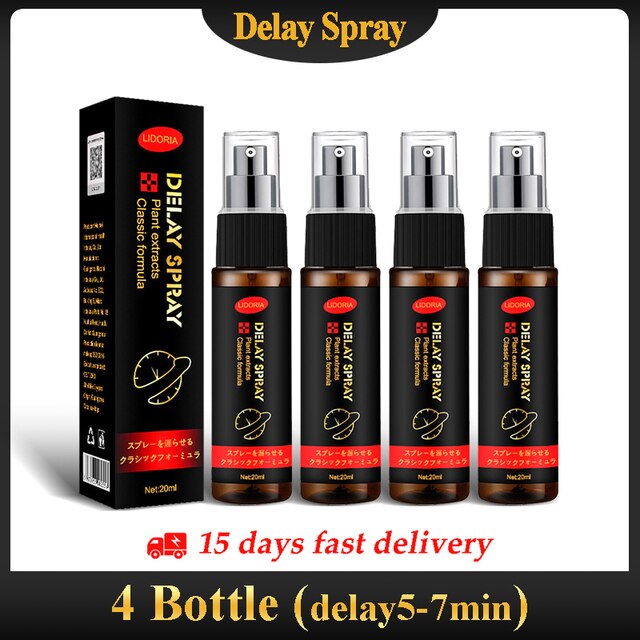 Sex Delay Spray Sex for Men 20ml Male External Use Anti Premature Ejaculation Lasting Long 60 Minutes Penis Enlargment Pills