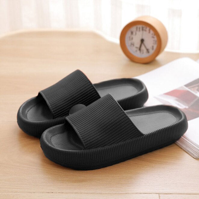 Thick Platform Bathroom Home Slippers Women Fashion Soft Sole EVA Indoor Slides Woman Sandals 2021 Summer Non-slip Flip Flops - Mike Armstrong