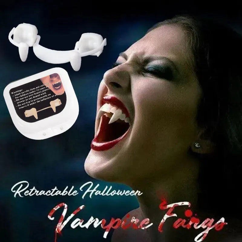 Bloody Night Fangs - Halloween Accessory for Ultimate Horror