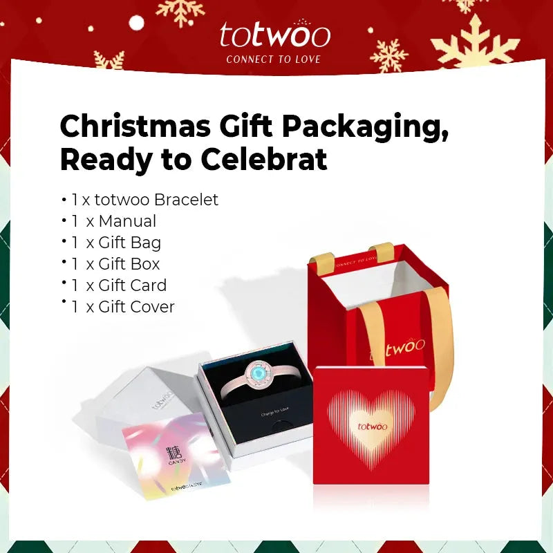 totwoo Candy Long Distance Touch Single Bracelet-Colorful Band Bracelet, Vibration & Light up for Love Couples Bracelet