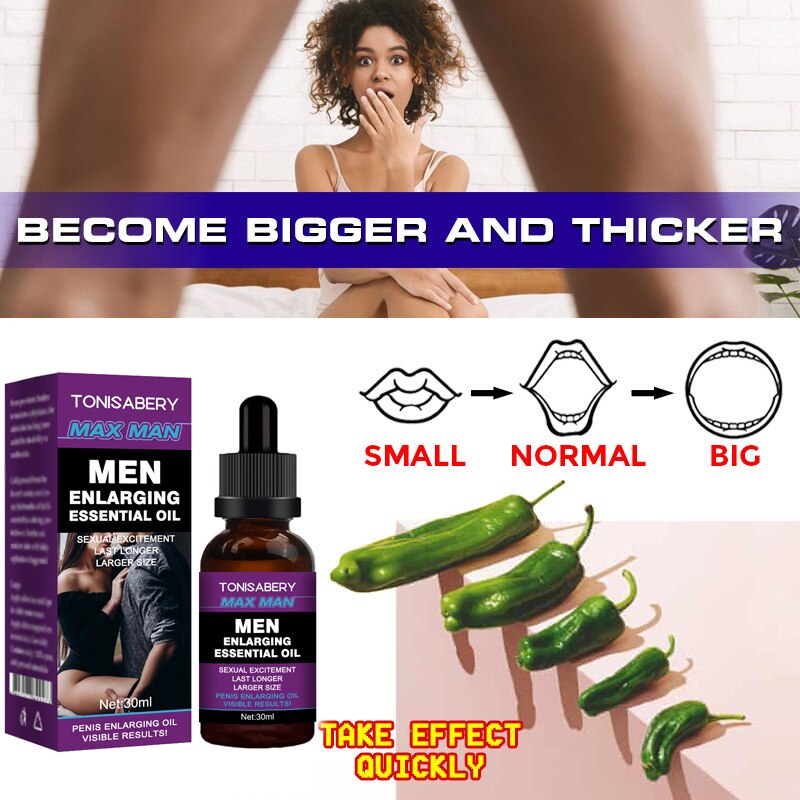 Penis Thickening Growth Man Big Dick Enlargment Liquid Cock Erection Enhance Men Enlarge Massage Enlargement Oils Health Care