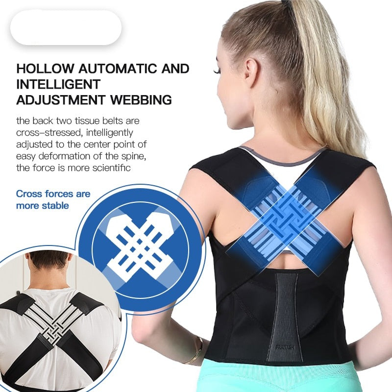 Adjustable Back Posture Corrector Belt - Mike Armstrong